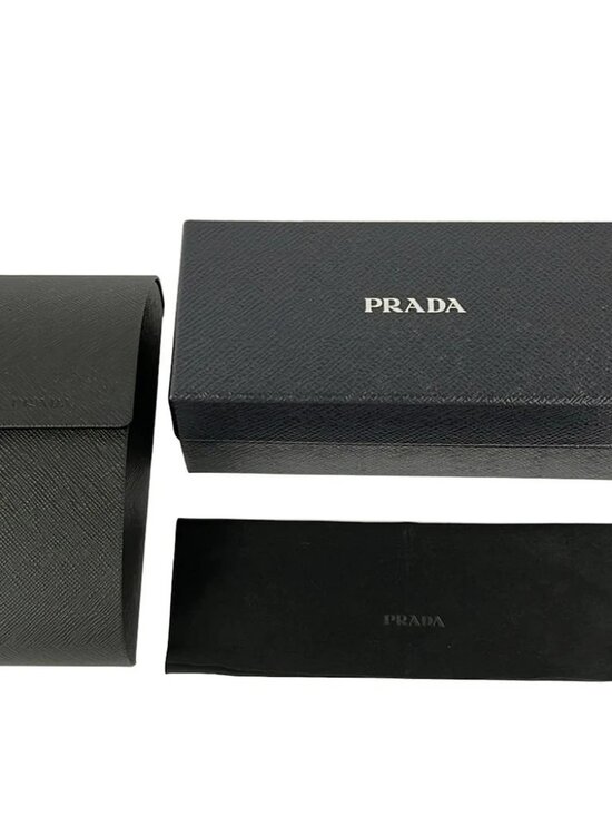 PRADA SPR24Z-F Dark Brown Plastic Sunglasses main image 6